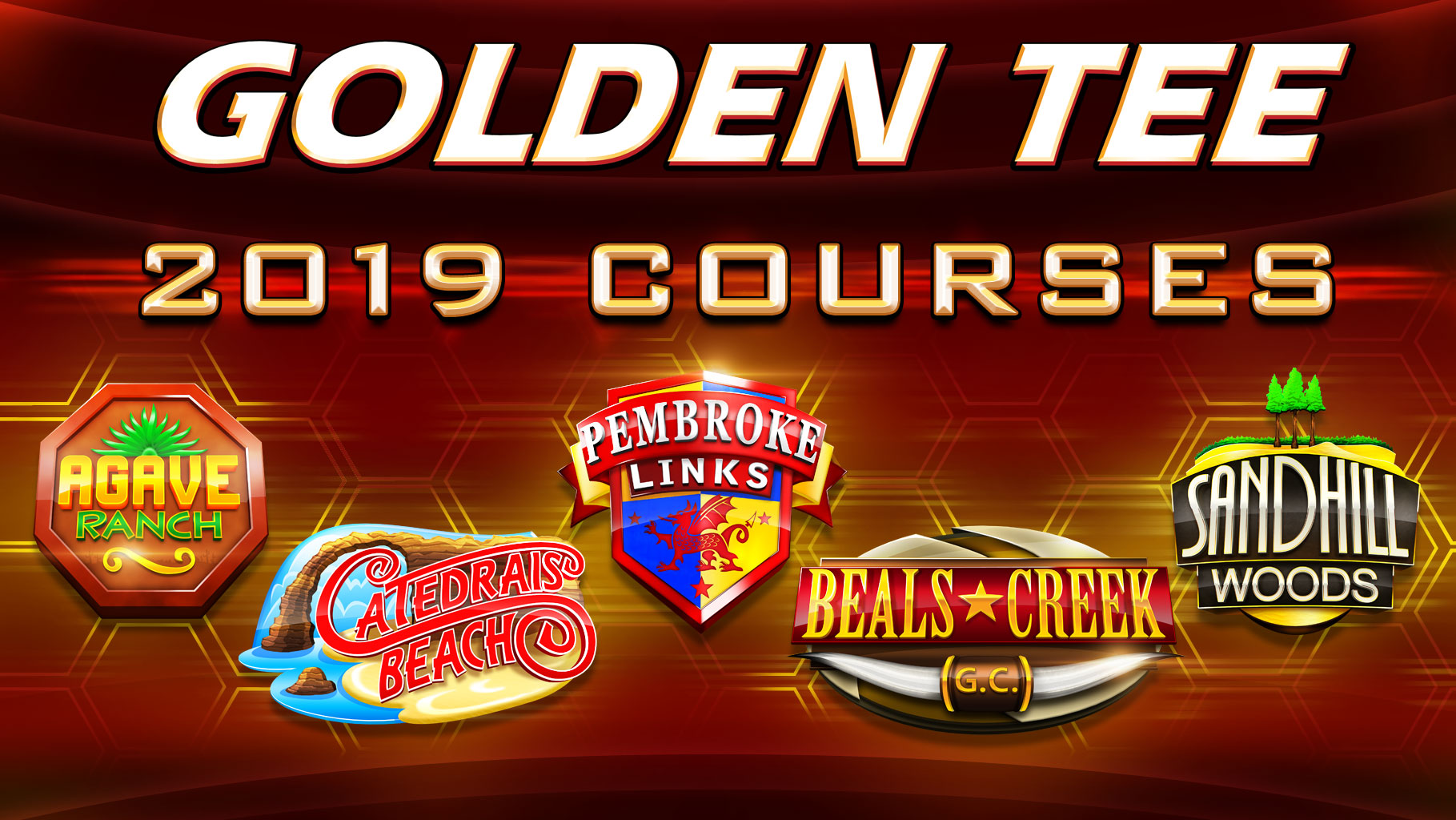 2019 Golden Tee LIVE Home Edition